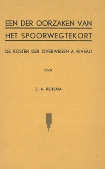 Een der oorzaken van het spoorwegtekort. De kosten der overwegen à niveau